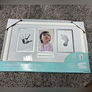Pearhead Babyprints Frame - Classic White